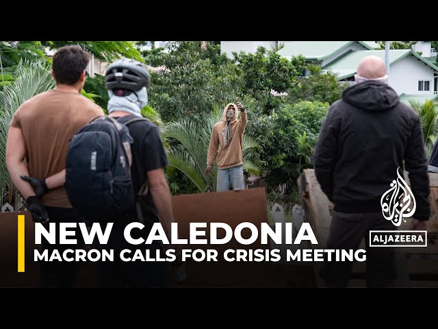 ⁣French President Macron calls for crisis meeting following civil unrest in New Caledonia