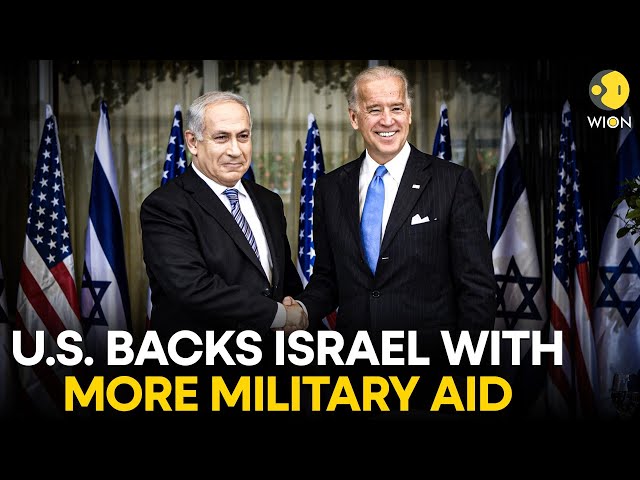 ⁣Israel-Hamas War LIVE: Biden promotes new $1 billion weapons package for Israel, but no heavy bombs