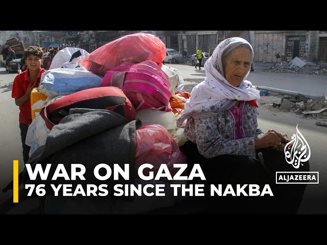 Palestinians suffering similar fate as ancestors during ‘Nakba’