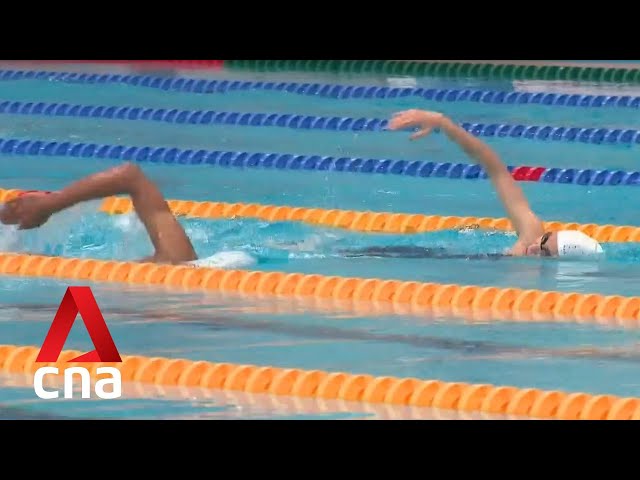 ⁣Para swimmers look to make a splash at Swimming World Series Singapore