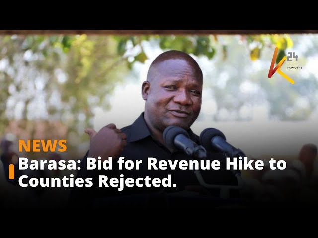 ⁣Governor Barasa Criticizes Legislators for Rejecting Revenue Increase to Counties for 2024/2025.