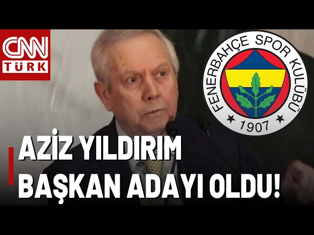 SON DAKİKA  Aziz Yıldırım Fenerbahçe Başkan Adayı Oldu! Mourinho Gelecek Mi? Neden Aday Oldu?