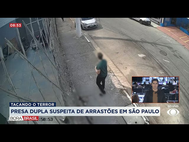 Dupla suspeita de arrastões é presa em SP