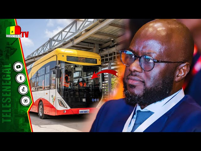 ⁣[LIVE] Mise en circulation du BRT : le coup d'envoi du ministre El Malick Ndiaye