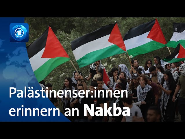 ⁣Flucht und Vertreibung: Palästinenser:innen erinnern an Nakba