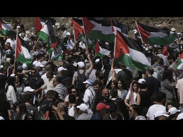 ⁣Les Palestiniens commémorent le 76e anniversaire de la Nakba