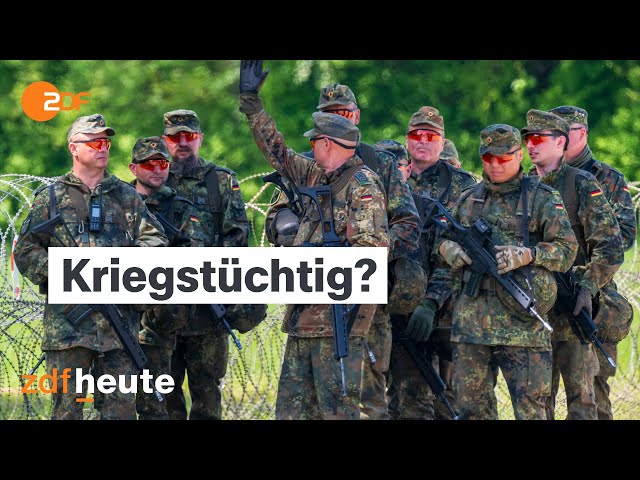 ⁣Welche Rolle hat die Deutsche Bundeswehr in Kriegszeiten? | Kulturzeit