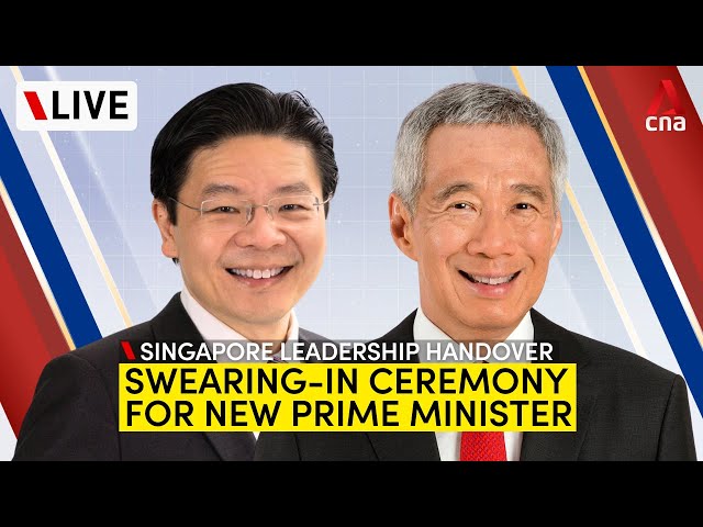 ⁣[LIVE] Lawrence Wong's swearing-in as Singapore's new Prime Minister
