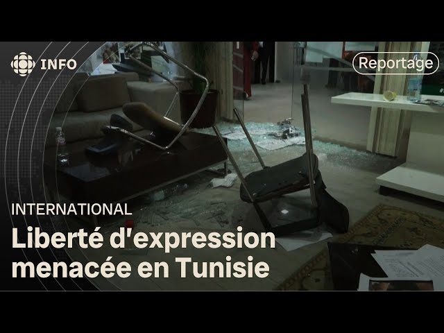 ⁣Répression en Tunisie