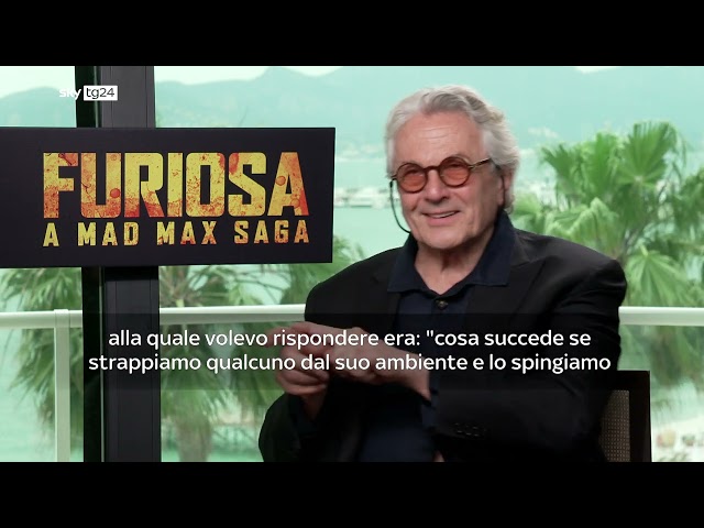 ⁣George Miller racconta "Furiosa: a Mad Max Saga" Cannes