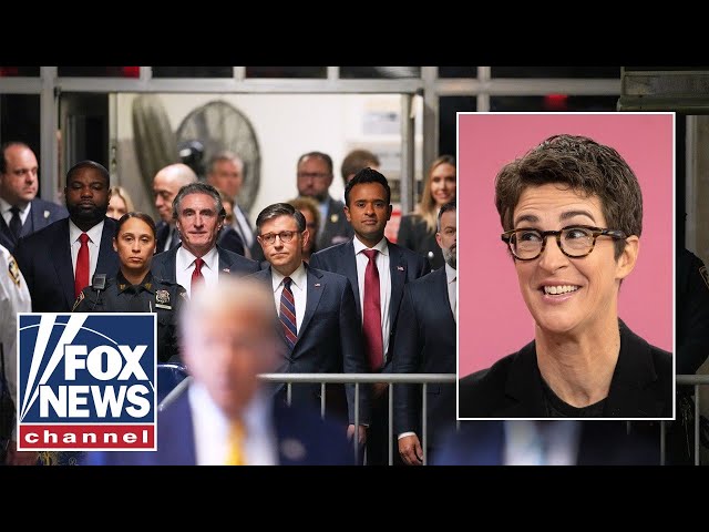 ⁣MSNBC host mocks top Republicans' outfits at NYC courthouse
