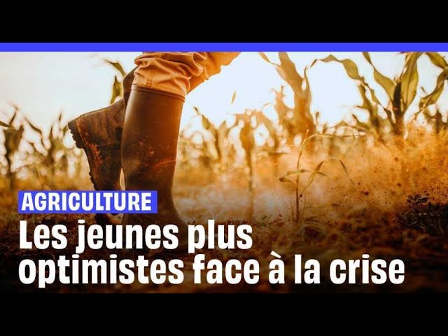 ⁣Crise agricole : Les jeunes agriculteurs plus optimistes que leurs aînés face à la crise climatique