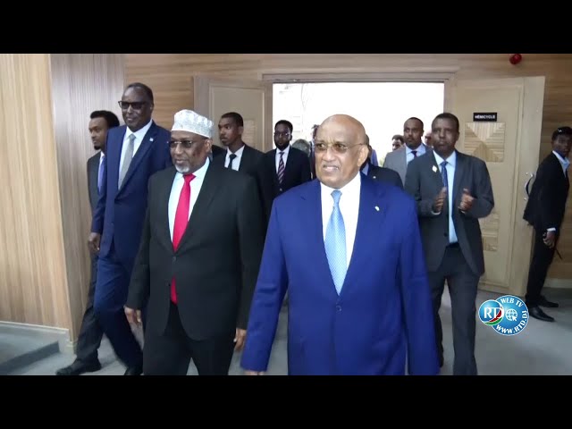 ⁣Assemblée nationale : Le Président du Parlement Somalien en Visite Officielle à Djibouti