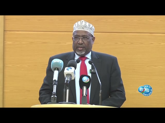 ⁣Assemblée nationale : Discours du président du Parlement Somalien