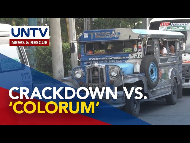 ⁣LTO to assist LTFRB in nationwide anti-colorum ops