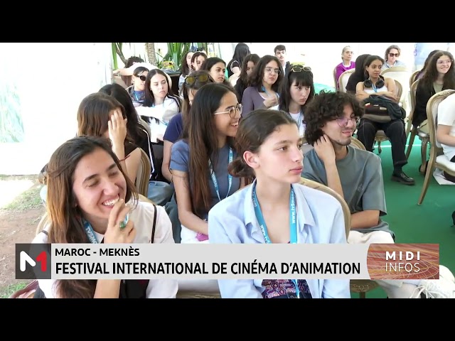 ⁣Meknès: clôture du Festival international de cinéma d’animation