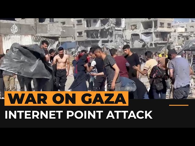 Gaza City attack injures dozens | #AJshorts