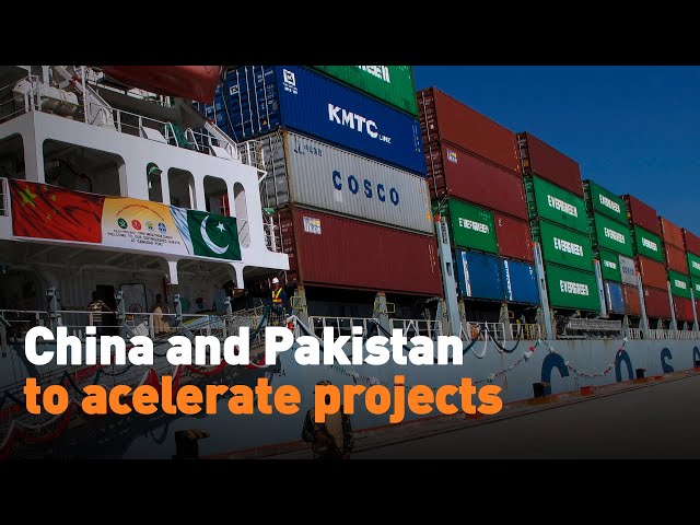 ⁣China and Pakistan to accelerate projects