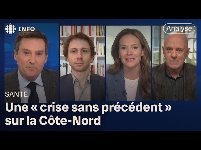 ⁣Panel politique : crise du réseau de la santé sur la Côte-Nord