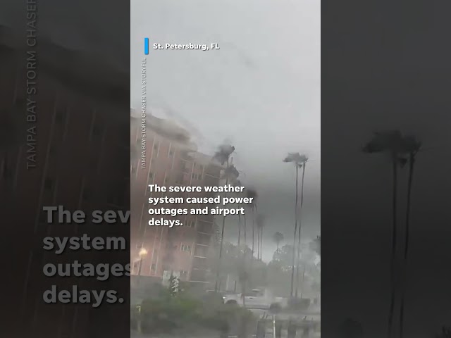 ⁣Watch: Southeast region battered with severe weather #Shorts