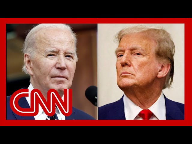 ⁣First Biden-Trump showdown set for June 27 on CNN