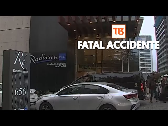 ⁣Fatal accidente por caída de ascensor en un hotel de Las Condes