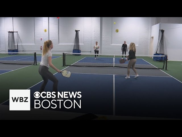 ⁣Boston Pickle Club opens new indoor pickleball facility