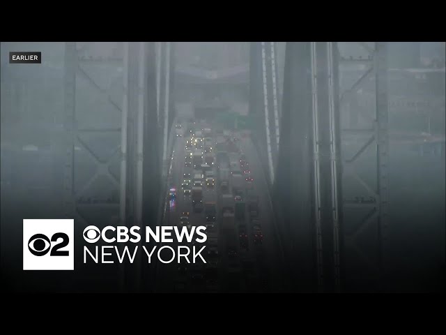 ⁣GWB reopens after police activity causes major delays for morning commute