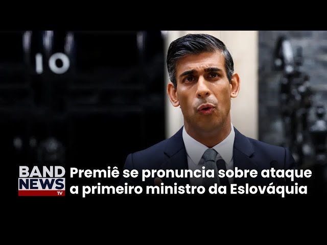 ⁣Premiê do Reino Unido diz estar "chocado" com ataque | BandNewsTV