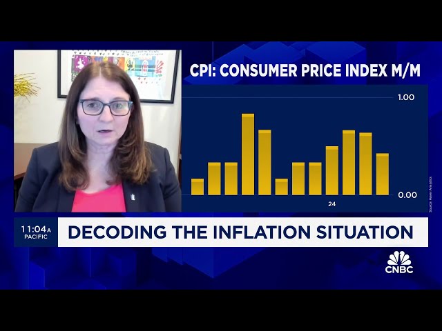 ⁣Inflation data keeps rate cut likelihood alive, says Nationwide Mutual’s Kathy Bostjancic