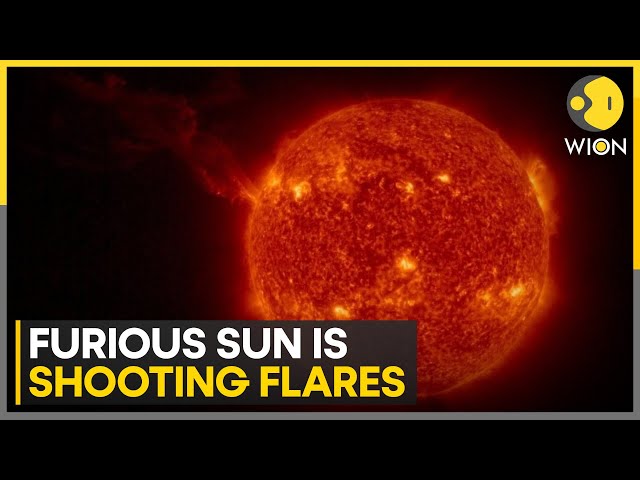 ⁣Sun leashes massive Solar flare | Latest News | WION