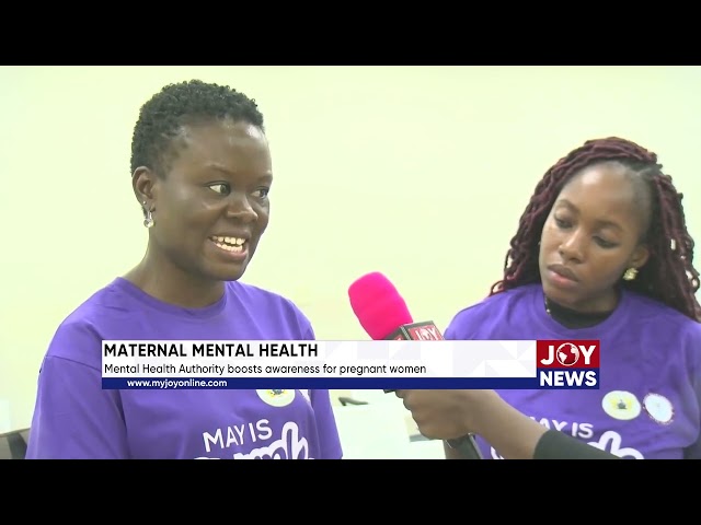 ⁣Maternal Mental Health: Mental Health Authority boosts awareness for pregnant women