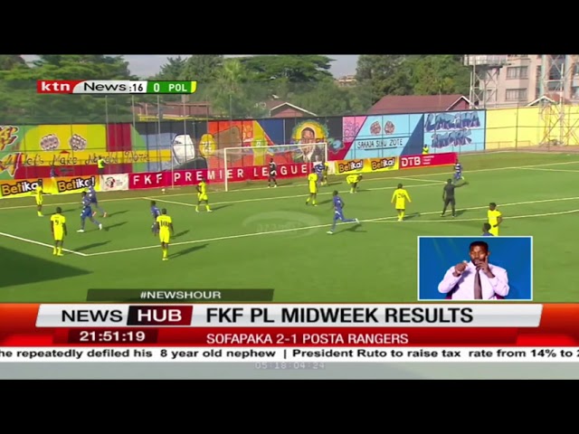 ⁣FKF Premiere League midweek results