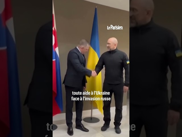 ⁣Le Premier ministre slovaque Robert Fico se fait tirer dessus