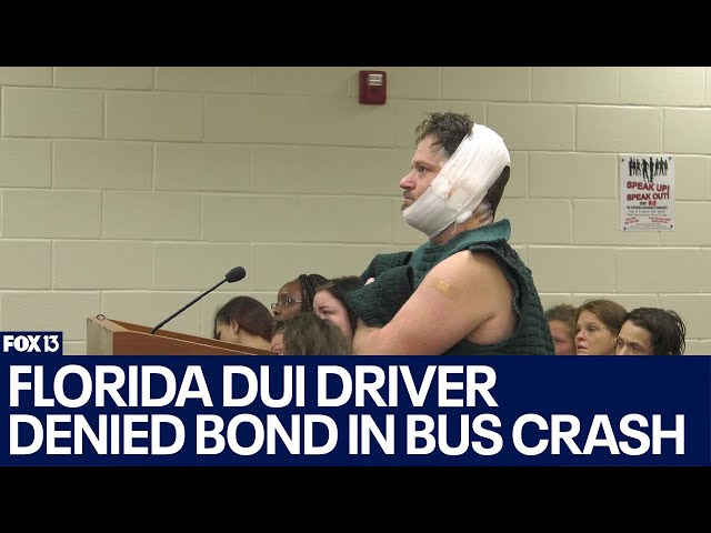 Bond denied for Florida DUI driver involved in migrant bus crash that killed 8