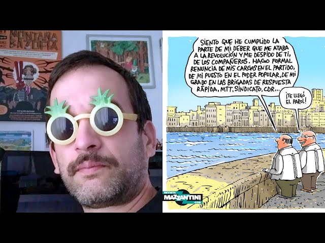 ⁣MAZZANTINI, una revista de sátira política cubana