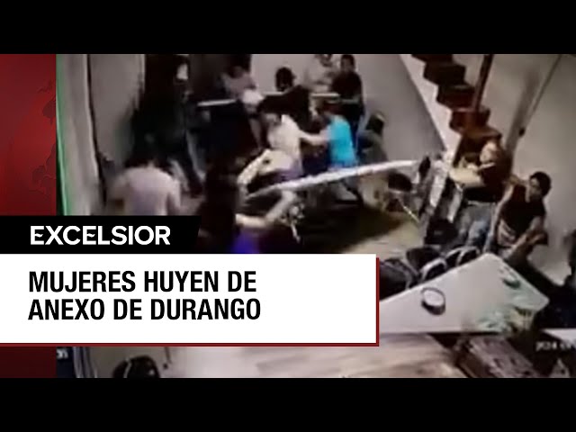 ⁣Mujeres escapan de centro de rehabilitación en Durango