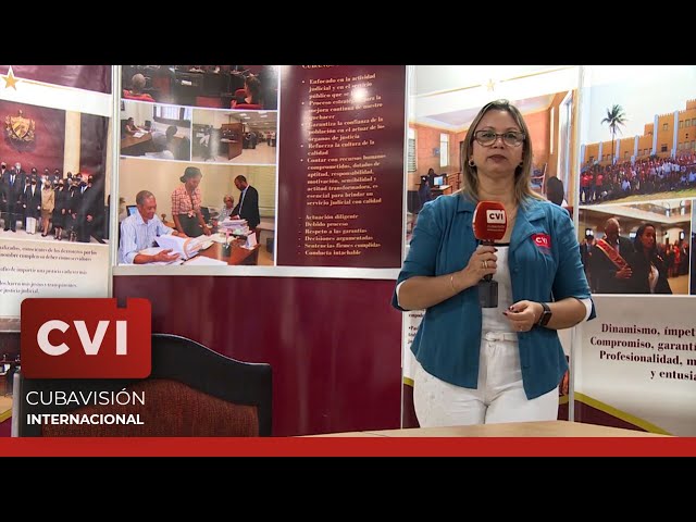 ⁣Inicia XI Encuentro Internacional de Justicia y Derecho en el Palacio de Convenciones de La Habana