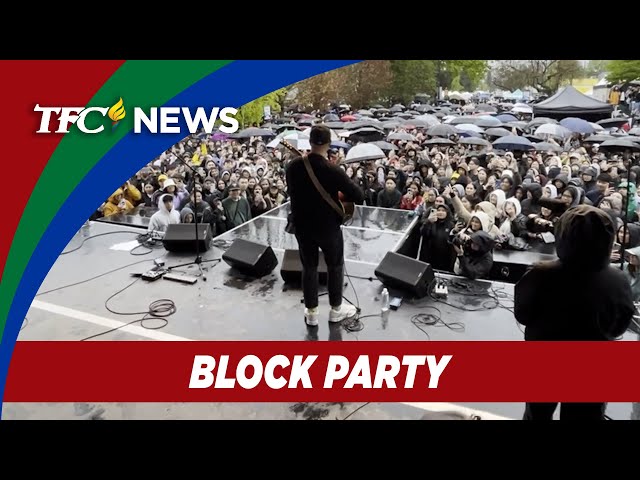 MYX artists, pinasaya ang fans sa Vancouver block party | TFC News British Columbia, Canada