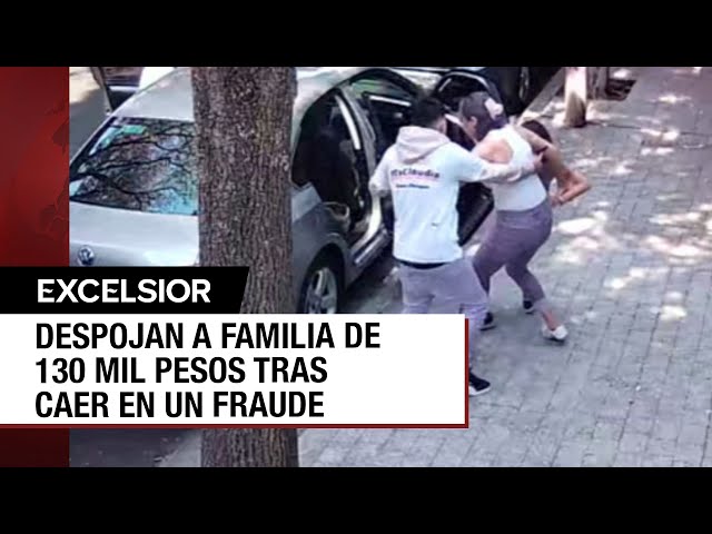 Encañonan a miembros de una familia para robarles dinero