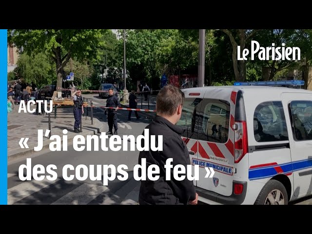 ⁣Paris : un homme tué par balles en pleine rue, l’auteur présumé prend la fuite à scooter