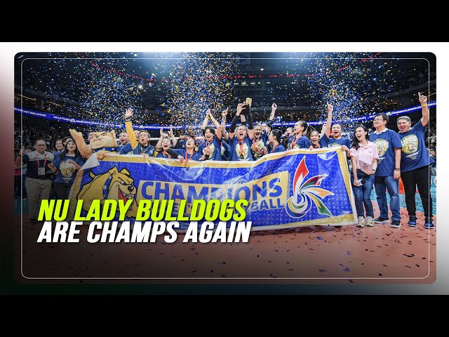 ⁣NU regains UAAP women's volleyball crown | ABS-CBN News