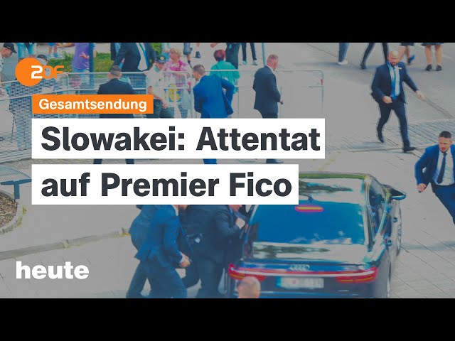 ⁣heute 19:00 Uhr vom 15.05.24 Angriff auf Fico, Krankenhausreform, Frühjahrsprognose Wirtschaftsweise