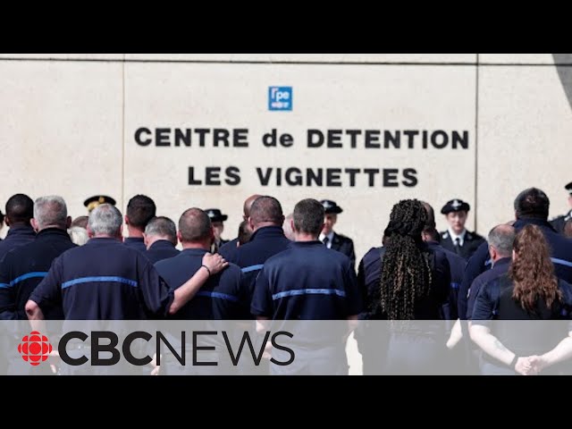 ⁣Manhunt underway in France for gunman who ambushed prison van to free prisoner