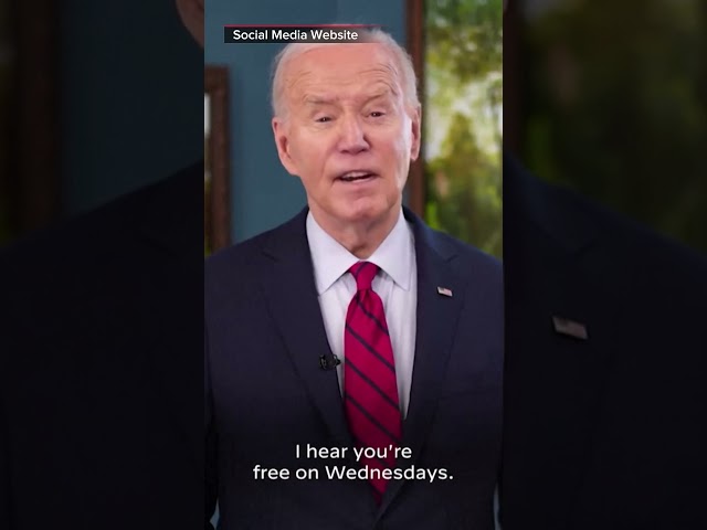 ⁣'Make my day, pal' - Biden offers to debate Trump, who accepts