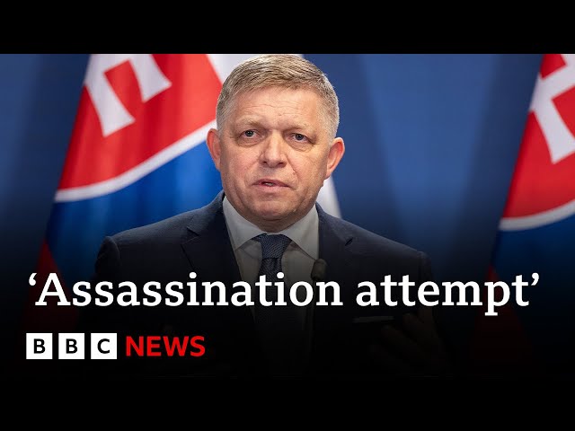 ⁣Robert Fico: Putin and Biden condemn attack on Slovakia PM | BBC News