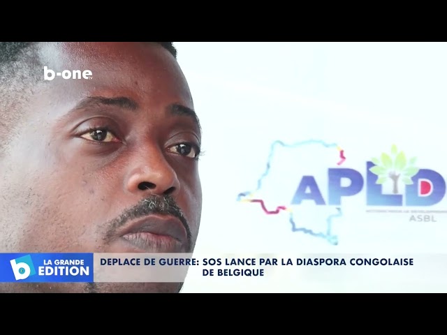 ⁣Déplacés de guerre : S O S lancé par la diaspora congolaise de Belgique