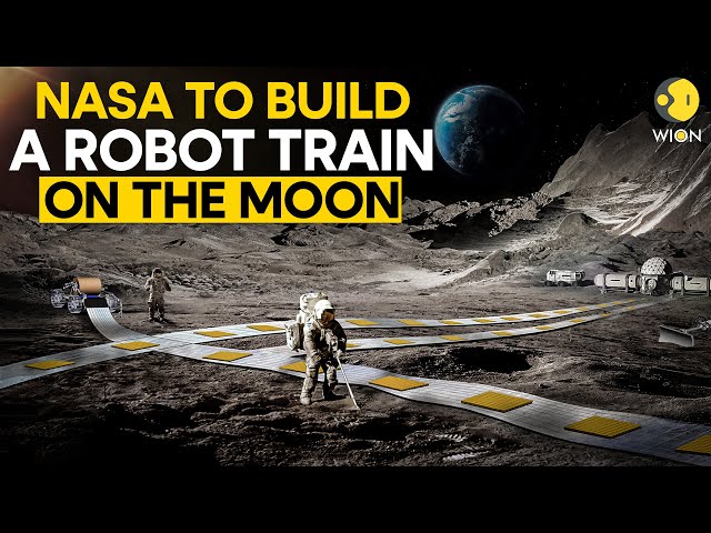 ⁣What are NASA's plans to lay down railway tracks on the Moon? | WION Originals