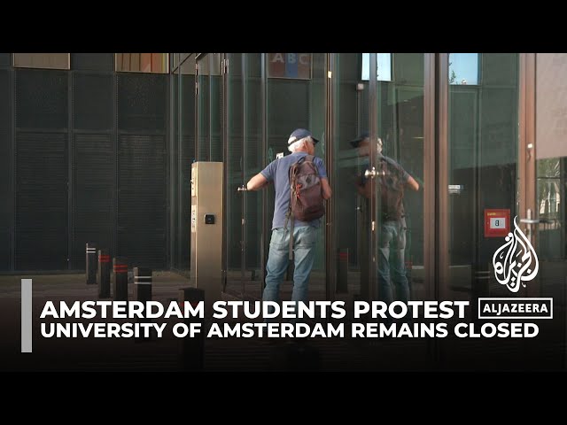 ⁣Amsterdam: After police crackdown, what’s next for UvA’s Gaza protesters?