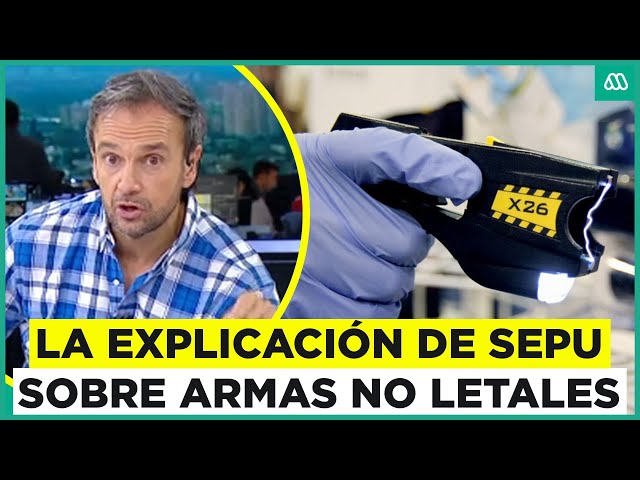 ⁣"En Colombia se utiliza hace rato": Sepu explica el uso de las armas no letales